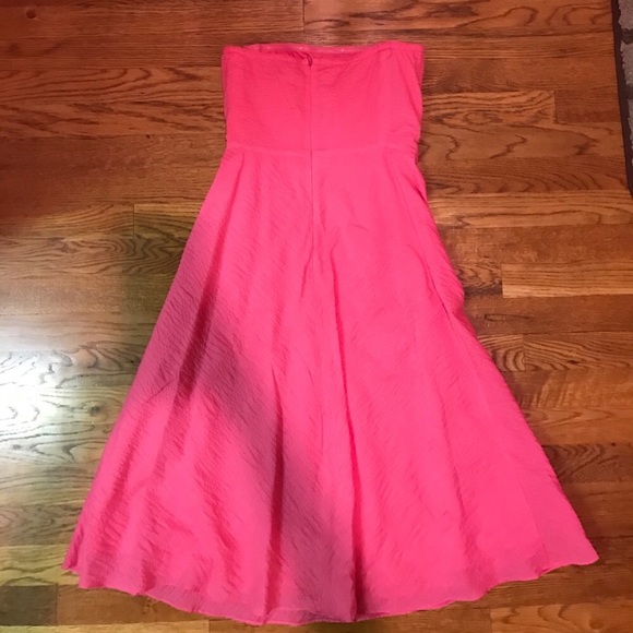 🥂 J Crew Textured Strapless Summer Dress 🥂 - Picture 5 of 8